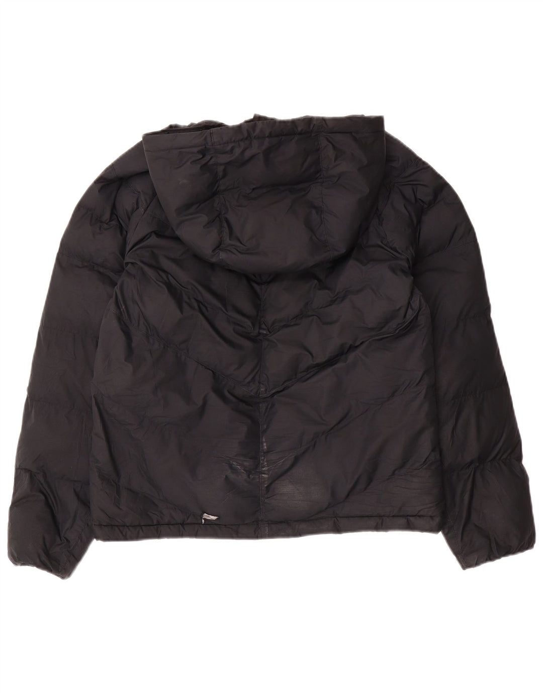 Giacca imbottita con cappuccio Nike da ragazzo 12-13 anni Large nera in poliestere
