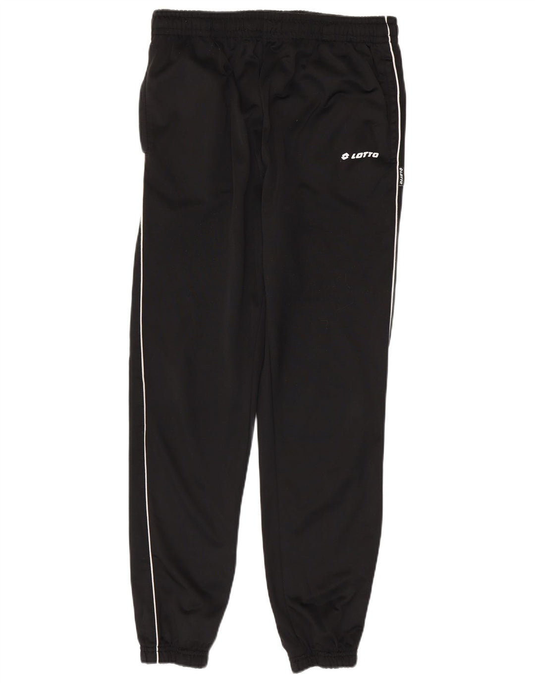 LOTTO Mens Tracksuit Trousers Joggers Large  Black Polyester