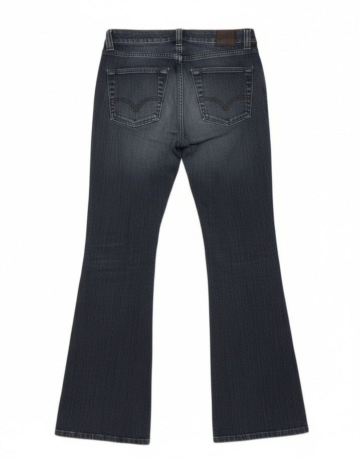 Lee Womens Flared Jeans W26 L33 Blue Cotton