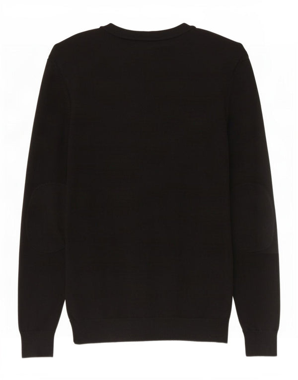Jack & Jones herre cardigan sweater medium sort bomuld