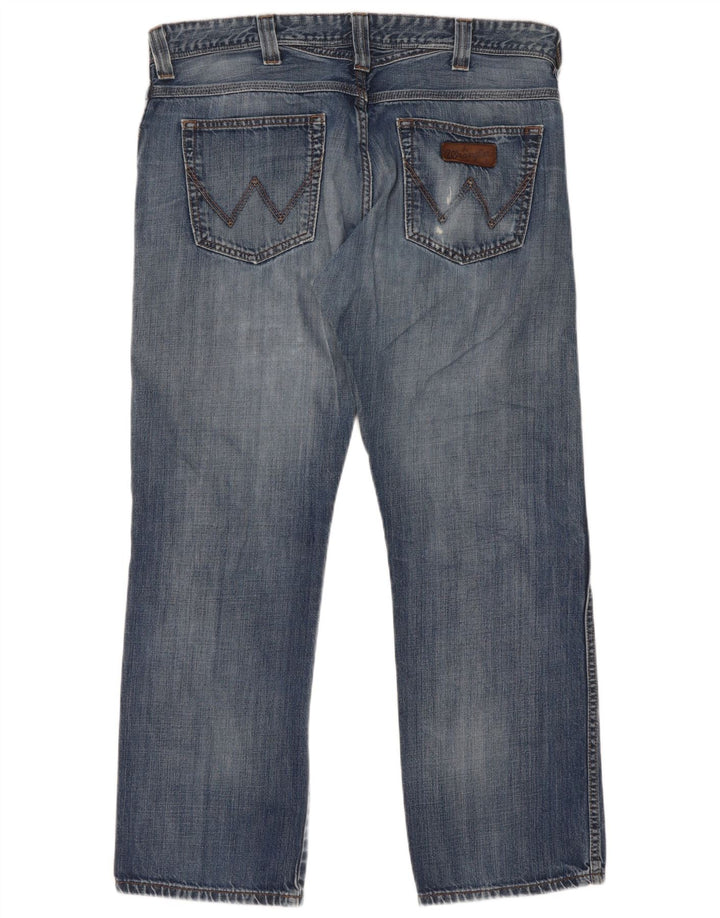 Jeans dritti Clyde da uomo Wrangler W36 L30 cotone blu
