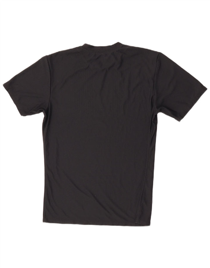 Puma Mens T-Shirt Top Medium Black Polyester