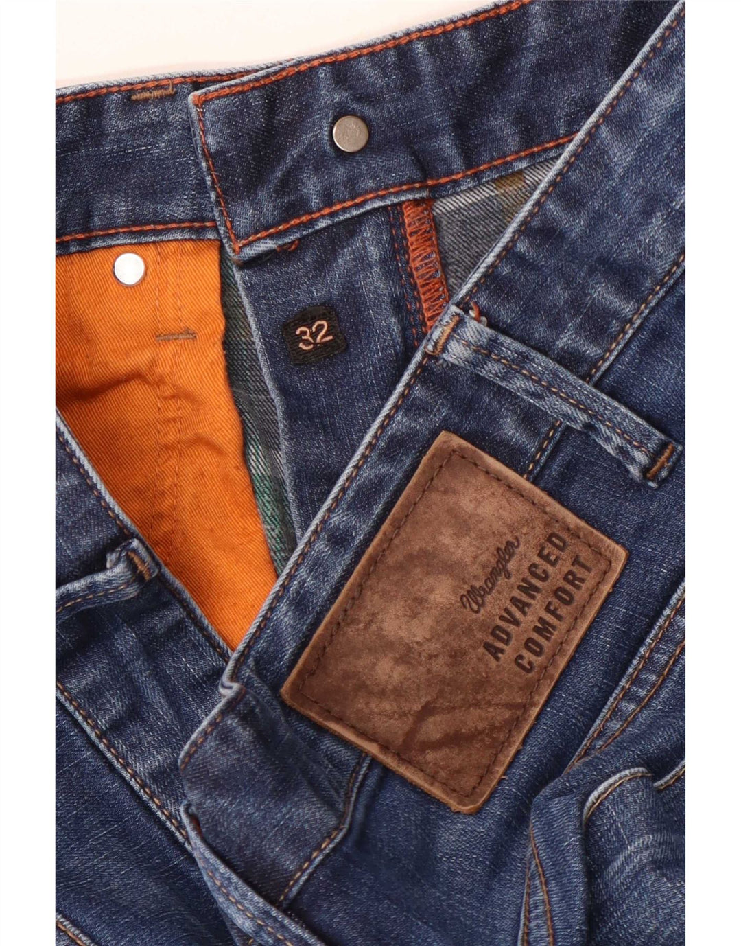 Jeans slim da uomo Wrangler W32 L30 Blu