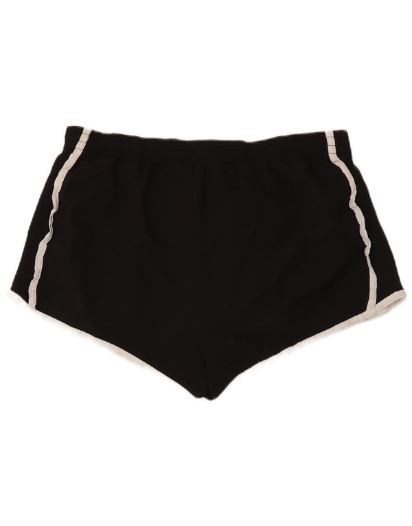 Reebok Damen Regular Sport Shorts Large Schwarz Colourblock