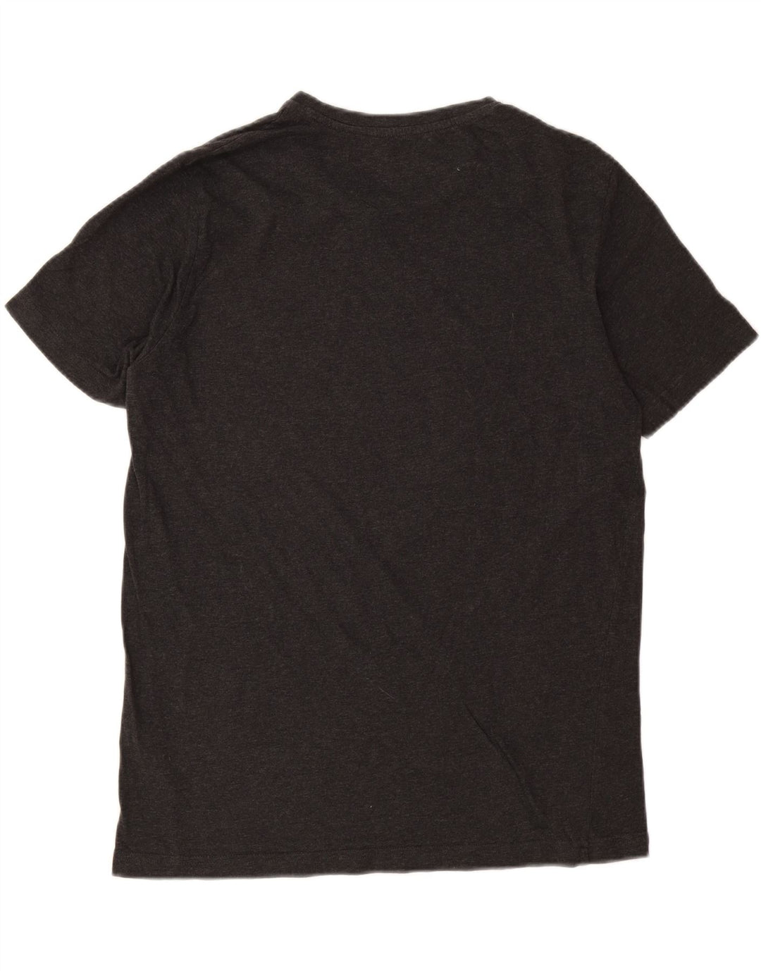 Puma Herren Grafik-T-Shirt-Oberteil aus mittelgrauer Baumwolle