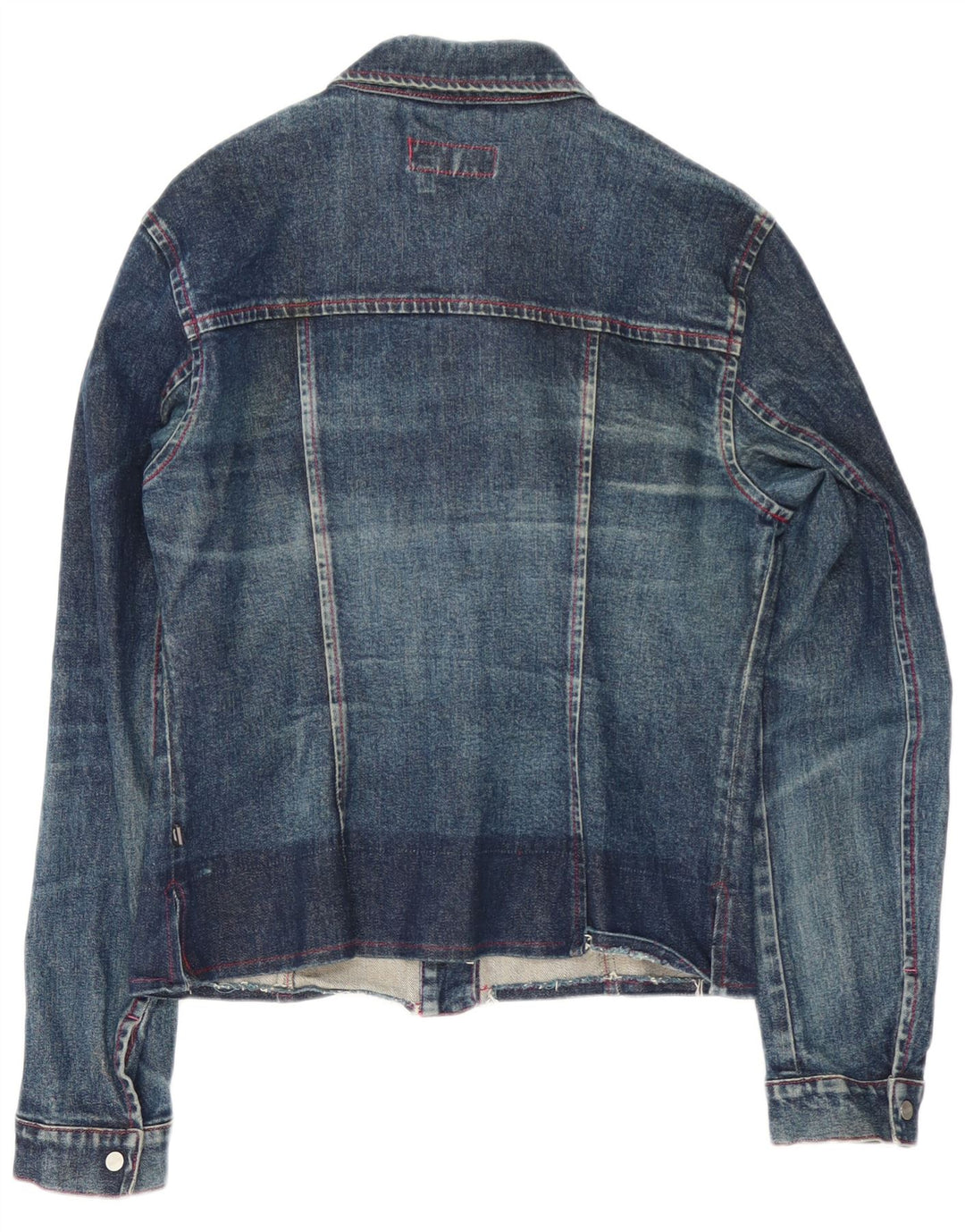 Gas Damen Jeansjacke UK 14 Large Blau