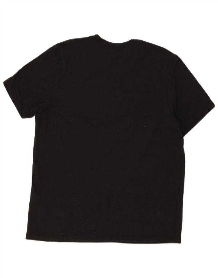 Nike Dri Fit Graphic T-Shirt Top Veliki crni poliester