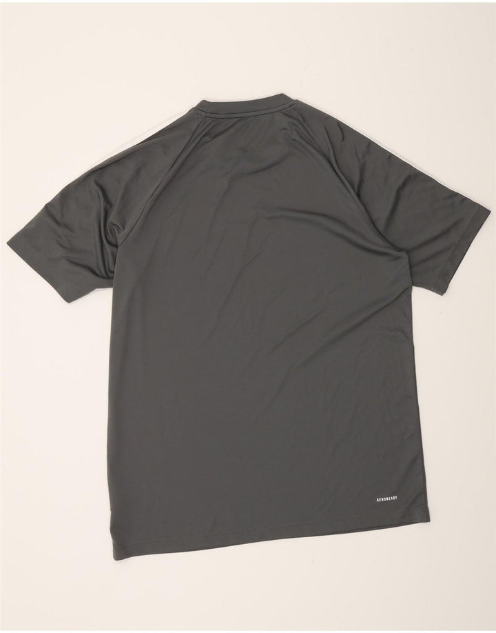 Adidas Herren Aeroready T-Shirt Top Large Grau Polyester