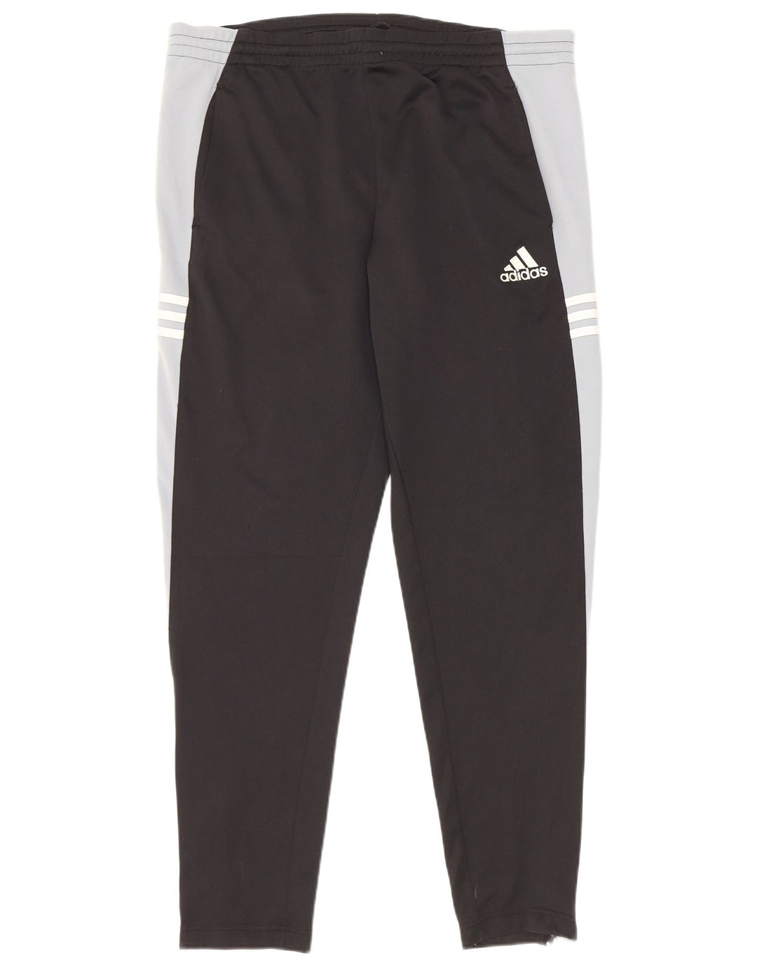 Adidas Mens Tracksuit Trousers UK 40/42 Medium  Black Colourblock Polyester