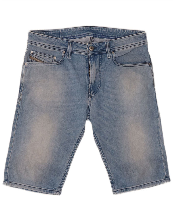DIESEL Short en Jean Femme W29 Coton Bleu Moyen