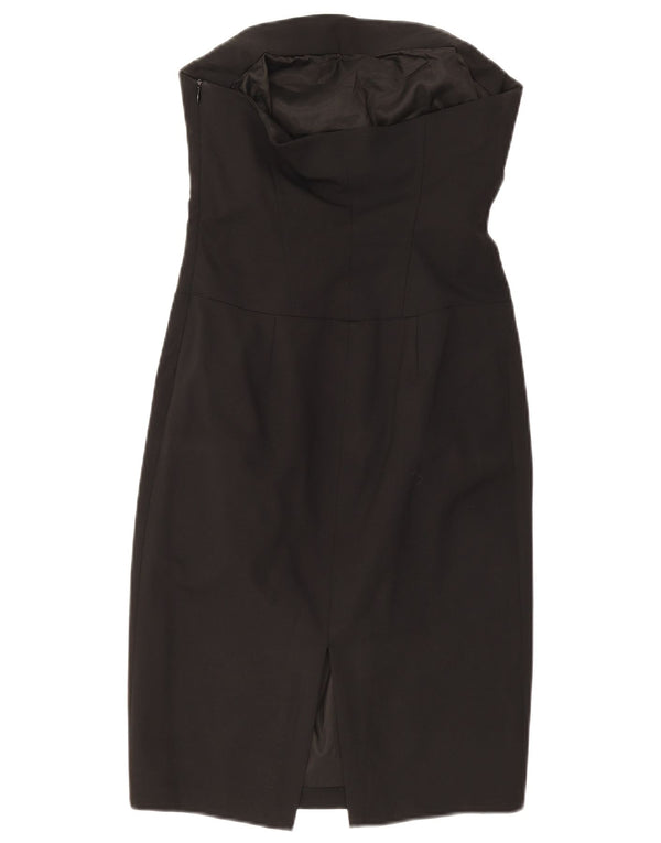 Elisabetta Franchi Damen Trägerloses Kleid IT 44 Medium Schwarz