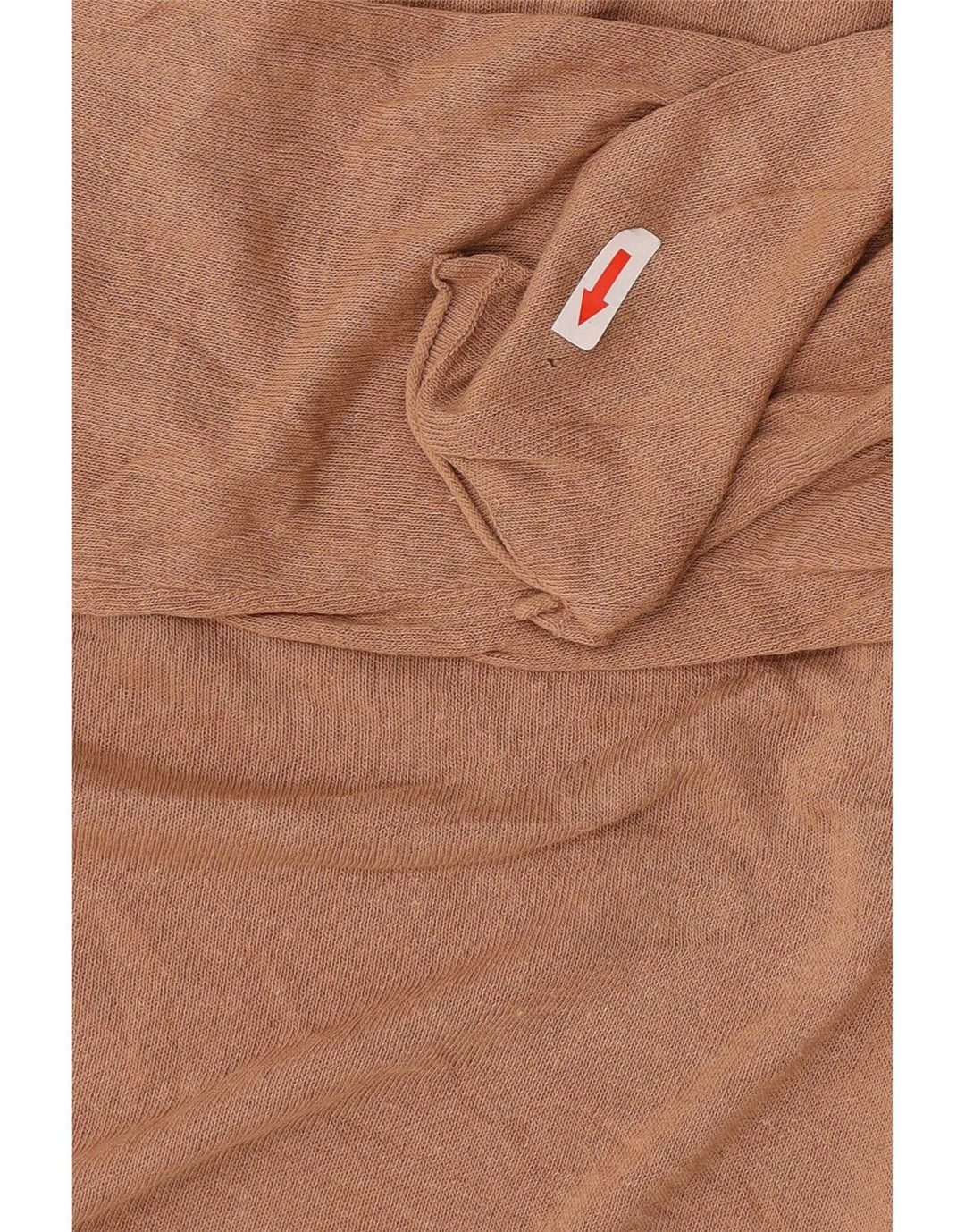 Top Zara da donna a maniche lunghe UK 14 beige medio
