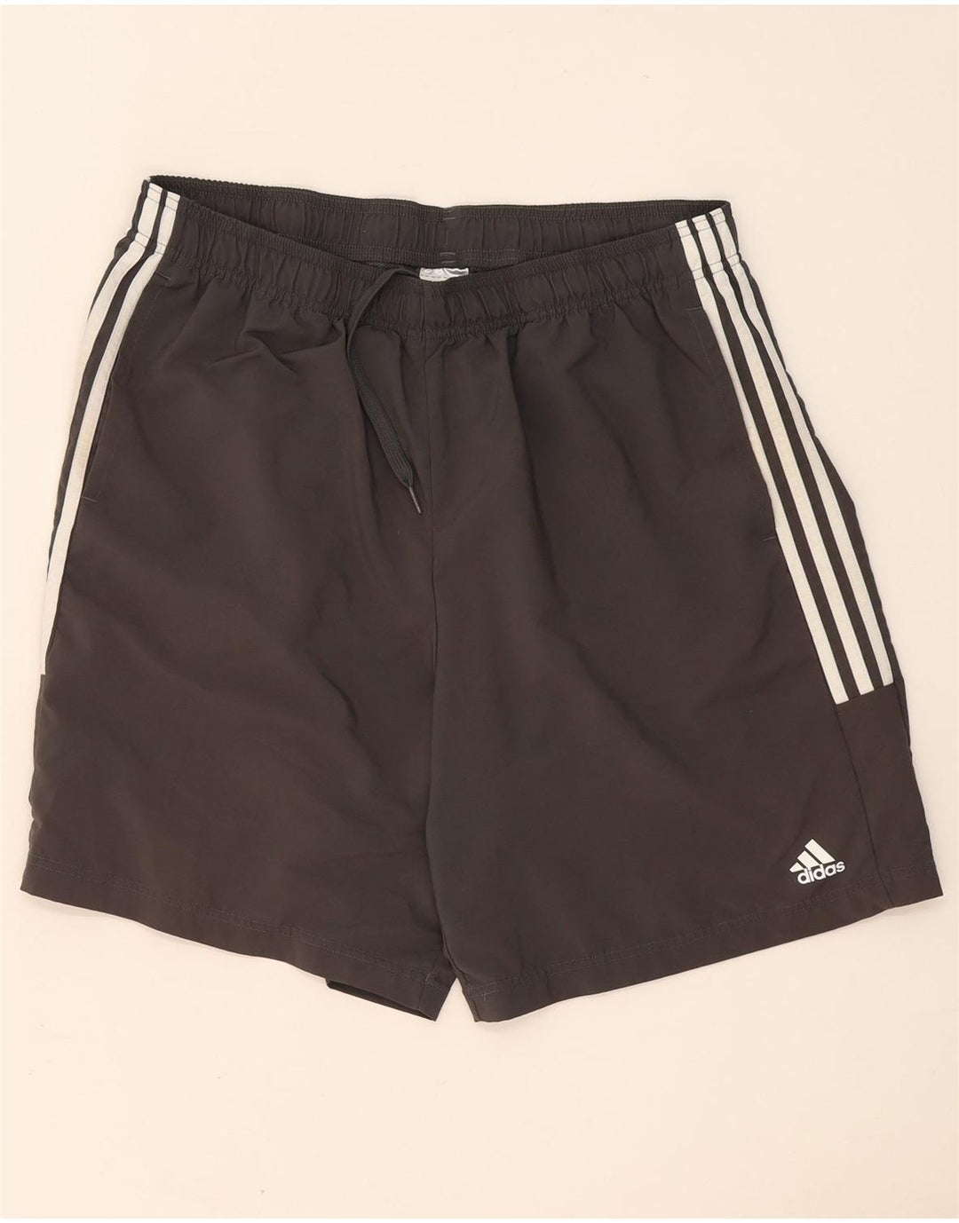 Pantaloncini sportivi da uomo Adidas XL poliestere grigio