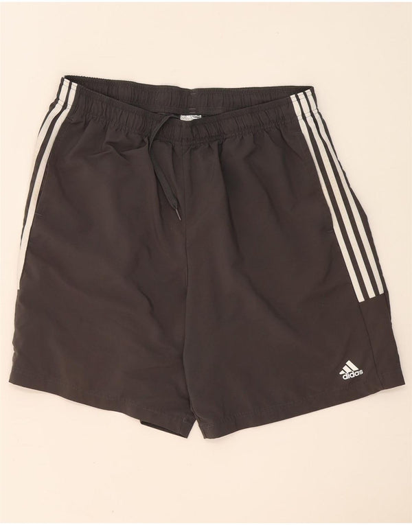 Pantaloncini sportivi da uomo Adidas XL poliestere grigio