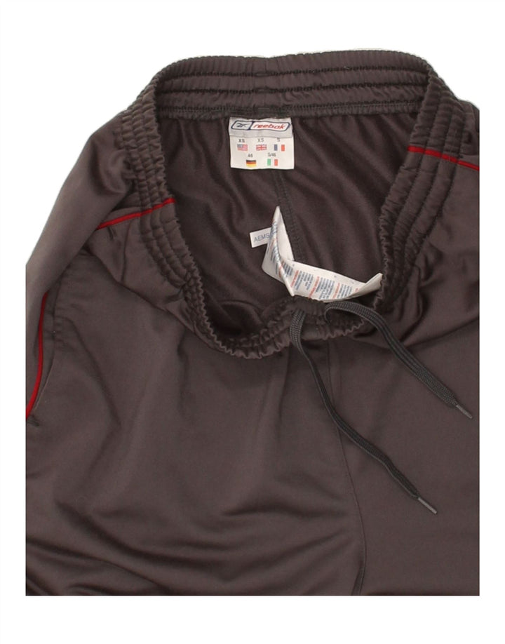 REEBOK Mens Tracksuit Trousers XS Grey Polyester Vintage Reebok and Second-Hand Reebok from Messina Hembry 
