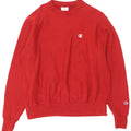 Champion Herre Reverse Weave Sweatshirt Jumper Medium Rød Bomuld