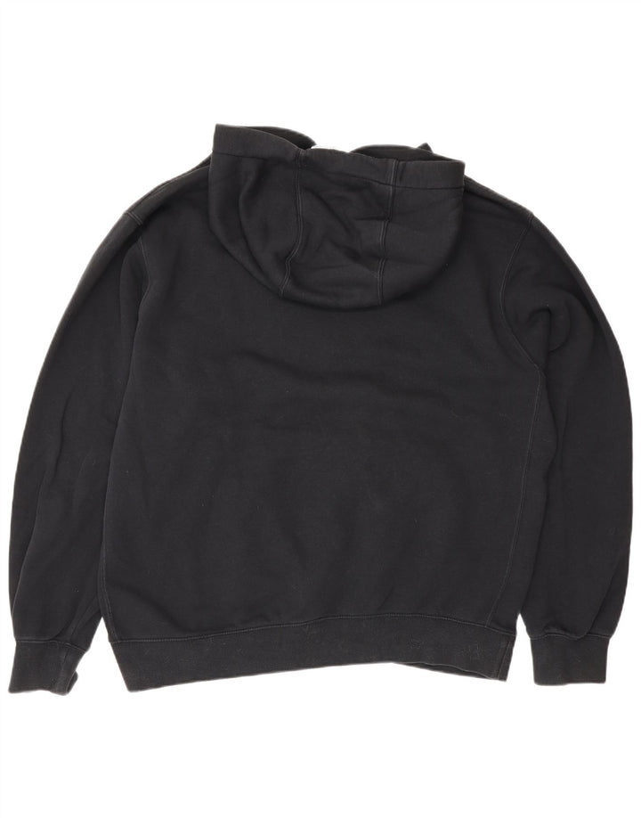Nike Herre hættetrøje Jumper Medium Sort Bomuld