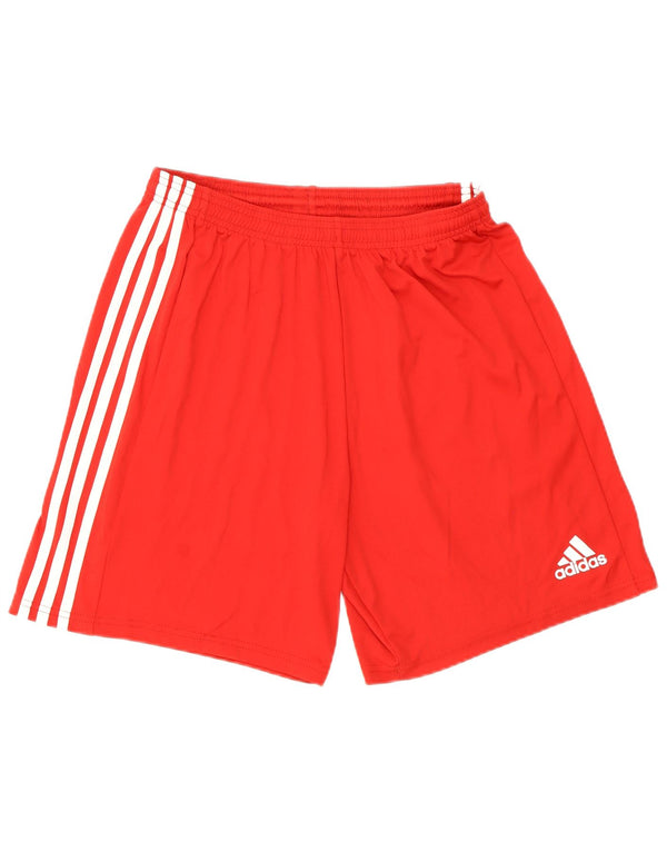 Adidas Mens Aeroready Sport Shorts Grande Poliéster Vermelho