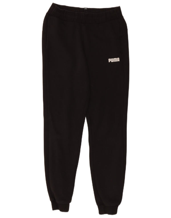 Puma Girls Tracksuit Trousers Joggers 13-14 Years Black