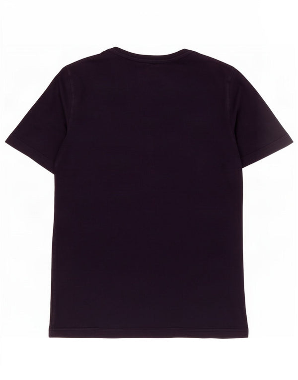 Puma Mens Graphic T-Shirt Top Small Navy Blue Cotton