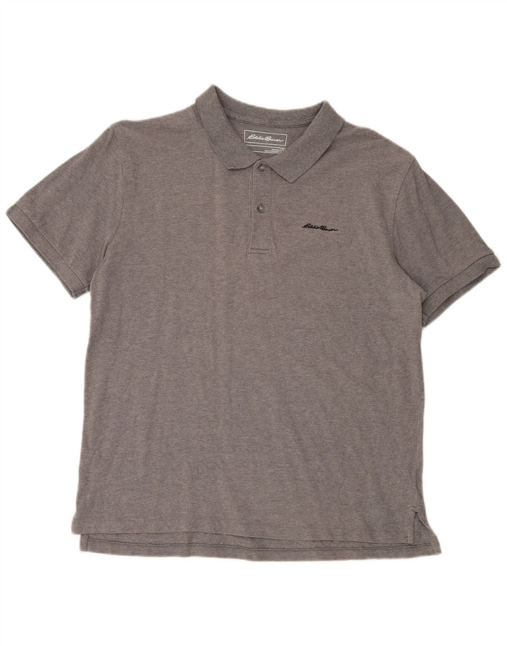 Polo da uomo Eddie Bauer grande grigia