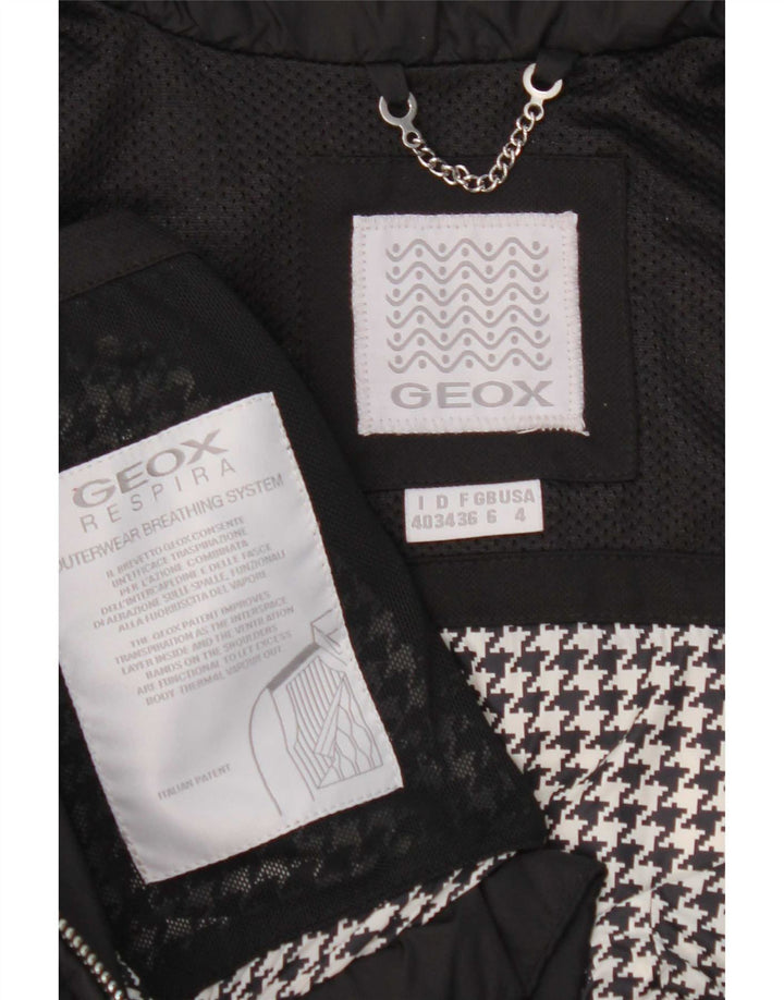 Geox Womens Respira Padded Jacket UK 6 XS Black