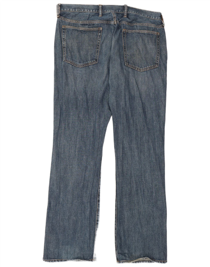 Мужские джинсы Bootcut Gap W36 L34 синие, хлопок