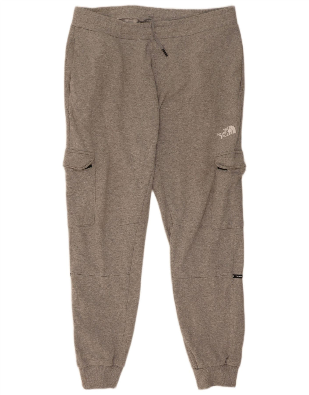 The North Face Mens Graphic Tracksuit Trousers Joggers Medium Grey Flecked