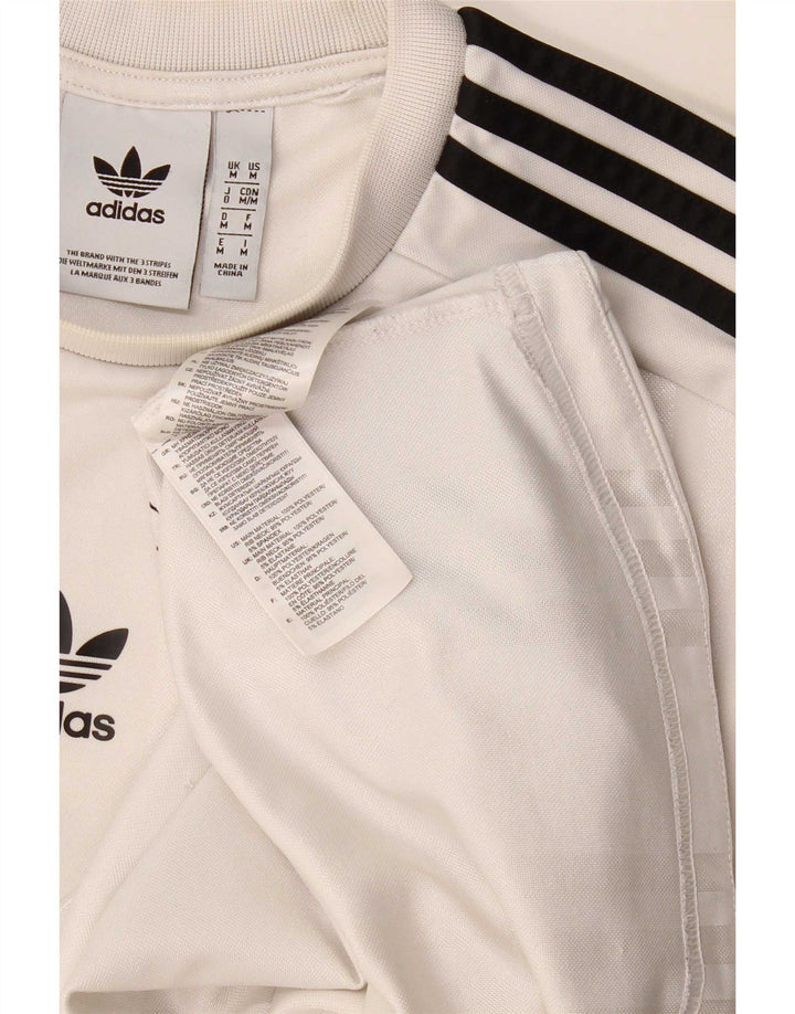 Tricou pentru bărbați Adidas Top Medium Alb Poliester