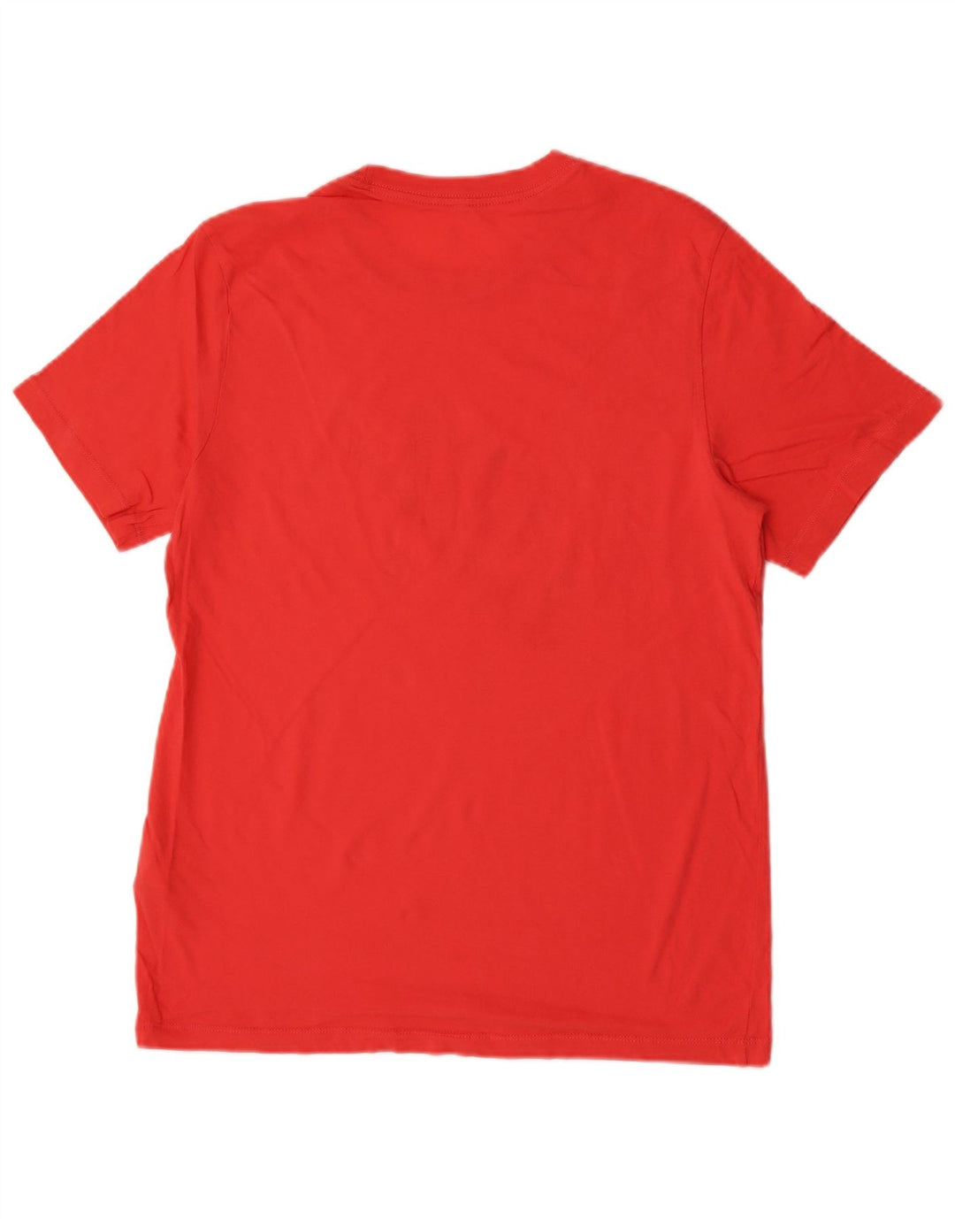 Tricou grafic Nike pentru bărbați Top din bumbac portocaliu mediu