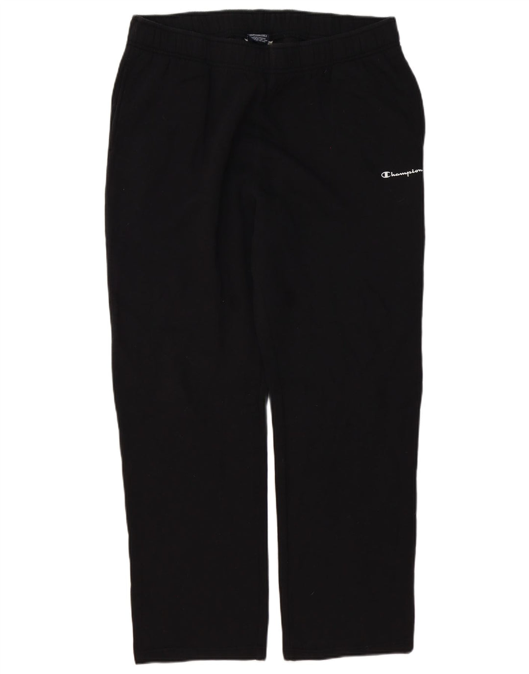 CHAMPION Mens Tracksuit Trousers 2XL  Black Cotton