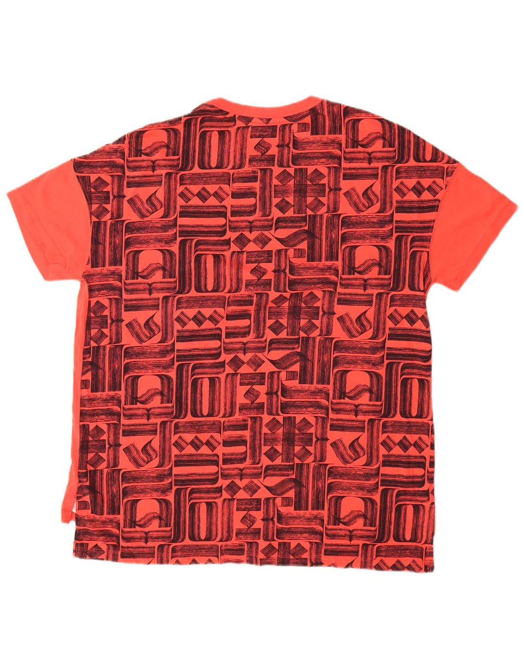 NIKE Mens Graphic T-Shirt Top XL Red Cotton