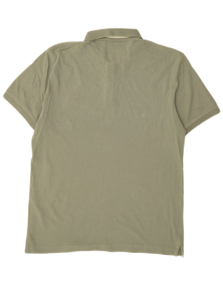 S.Oliver Mens Polo Shirt Large Green Cotton