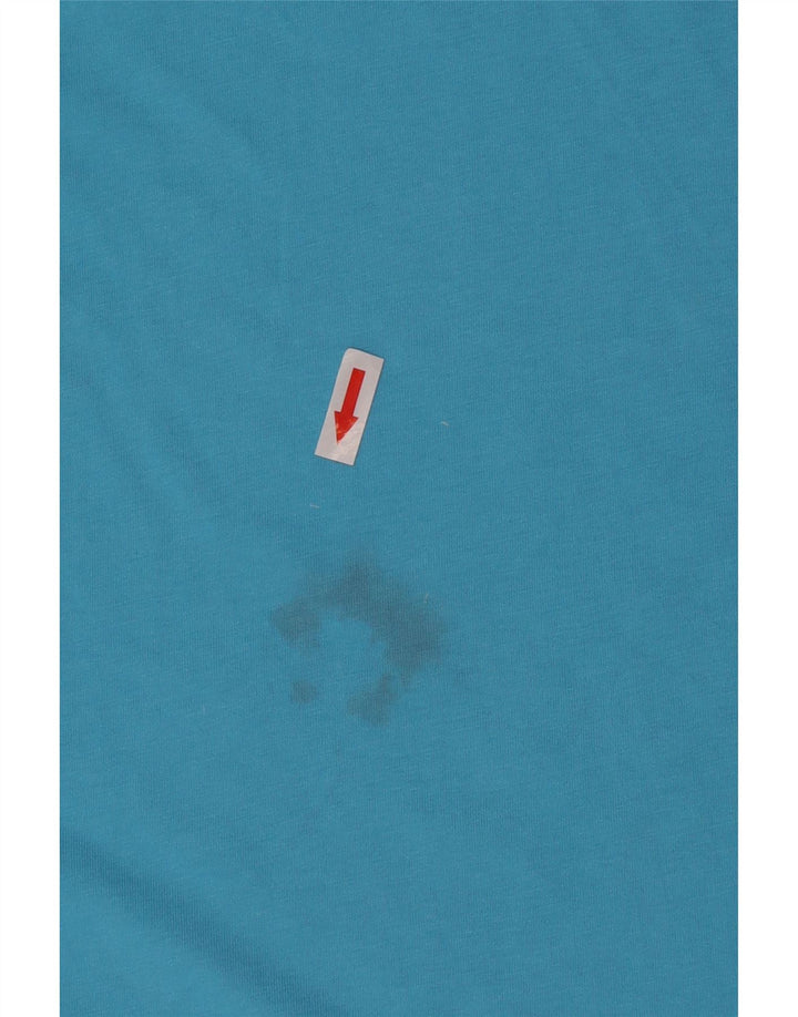 Nike herre T-shirt top XL blå bomuld