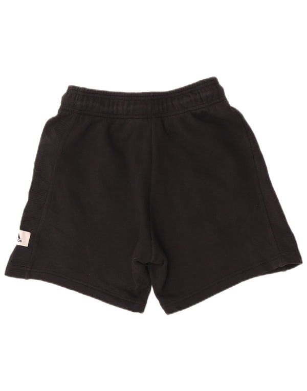 Adidas Mens Sport Shorts Small Black Cotton Sports