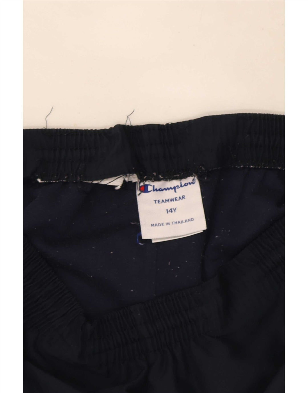 Champion Boys Tracksuit Trousers 13-14 Years Navy Blue Polyester