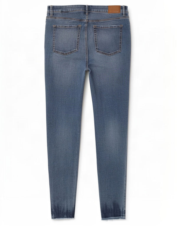 Marks & Spencer Damskie Ivy Skinny Jeans UK 12 Medium W30 L28 Niebieskie bawełniane