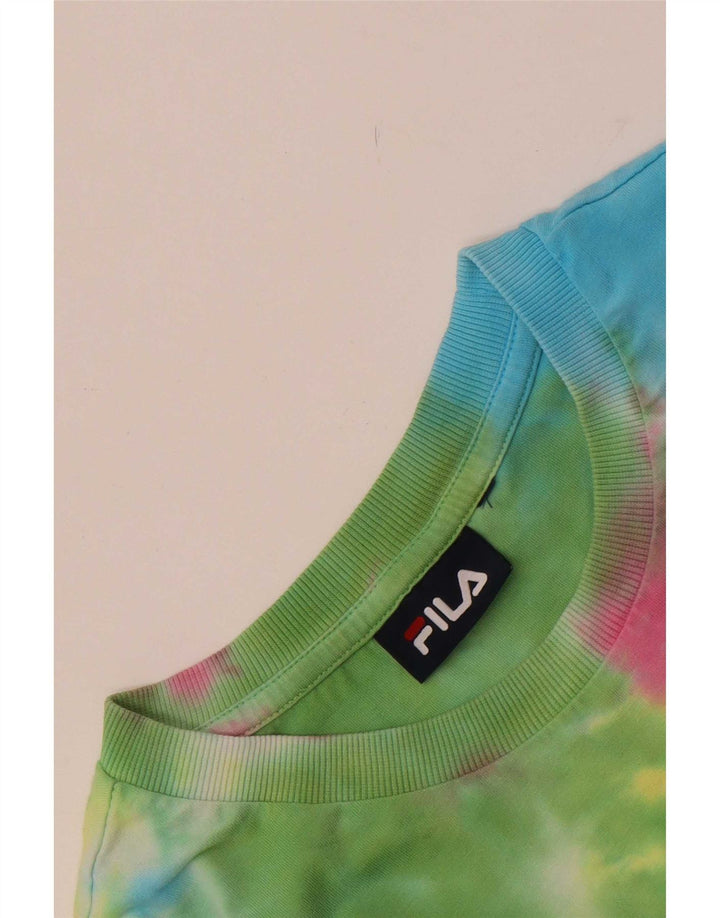 T-shirt damski Fila Top UK 12 Medium Multicolored Tie Dye