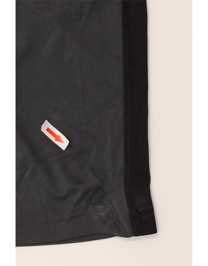 Russell Athletic Mens Sport Shorts Medium Grey Colourblock Polyester