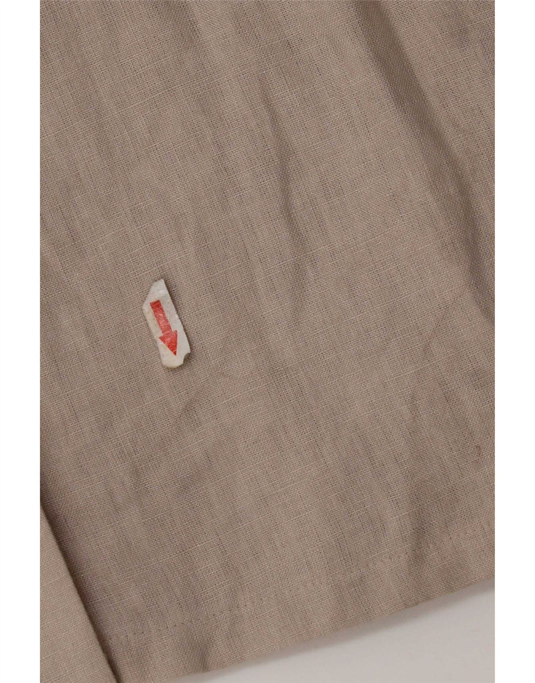 Blusa vintage para mujer IT 44 Lino gris medio