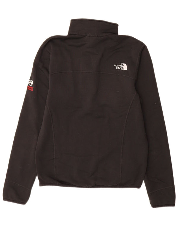 The North Face Sudadera con cuello y cremallera para hombre Jersey Small Poliéster negro