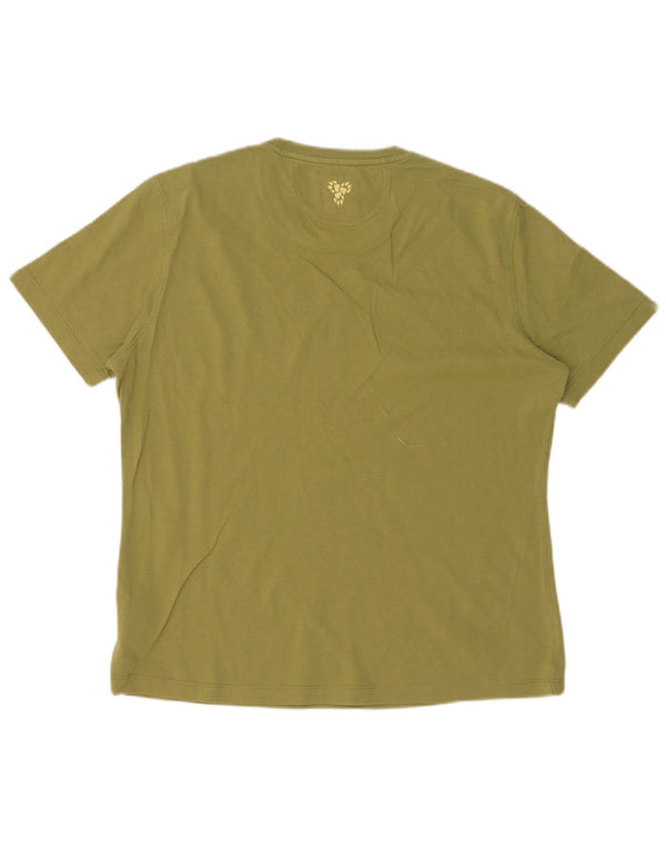 Jack Wolfskin Camiseta para Mujer Top UK 40 XL Algodón Caqui
