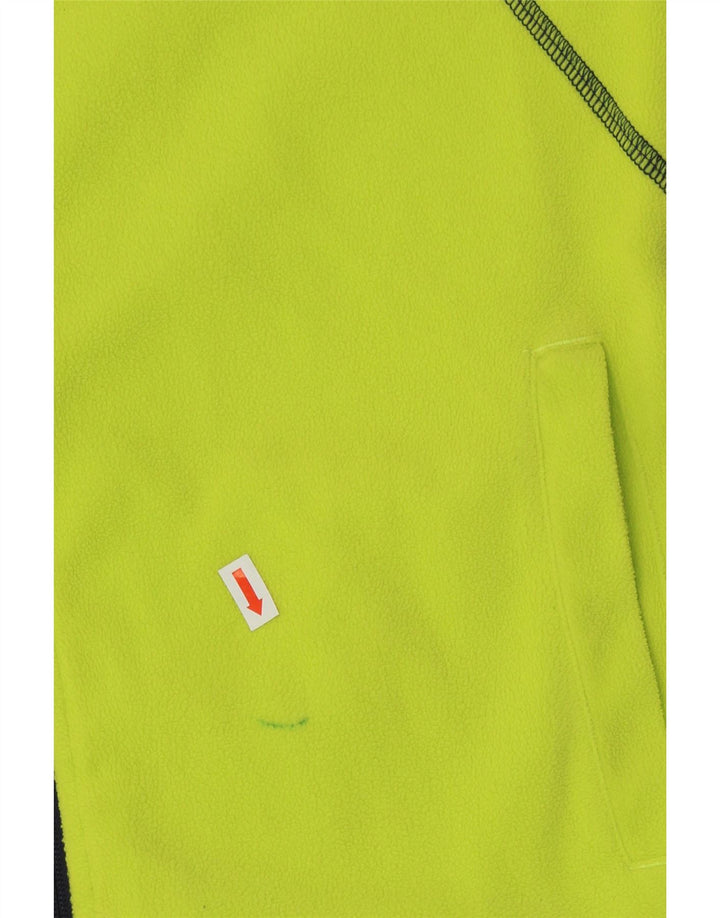 KAPPA Womens Hooded Fleece Jacket UK 16 Large Green Vintage Kappa and Second-Hand Kappa from Messina Hembry 