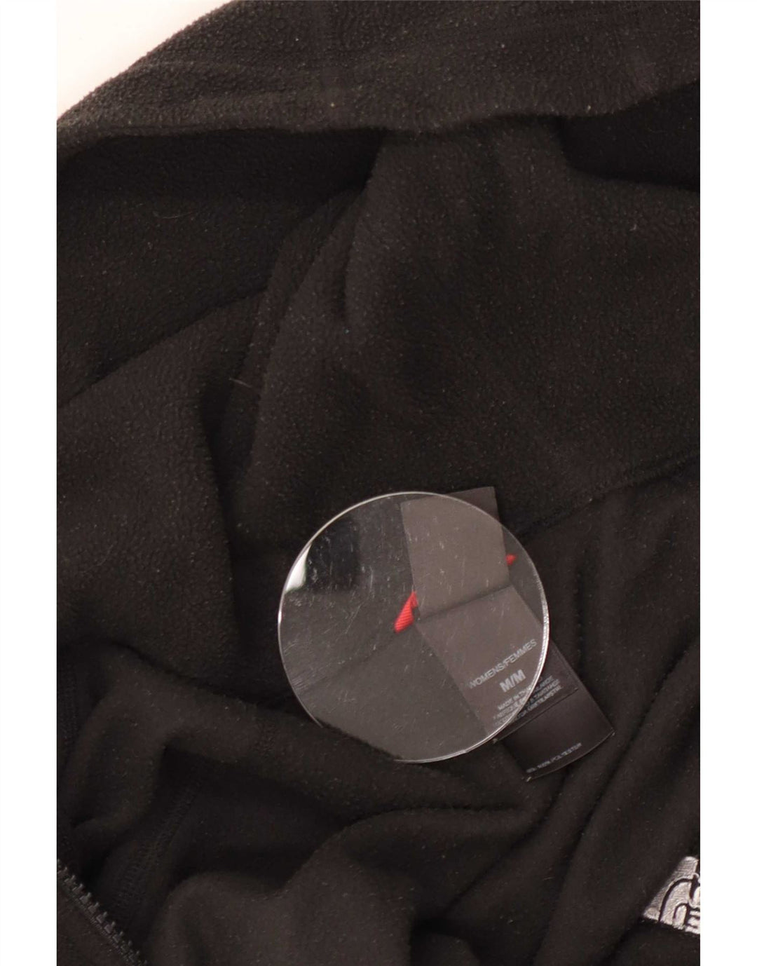Giacca in pile con cappuccio da donna The North Face UK 12 Medium Nero Poliestere