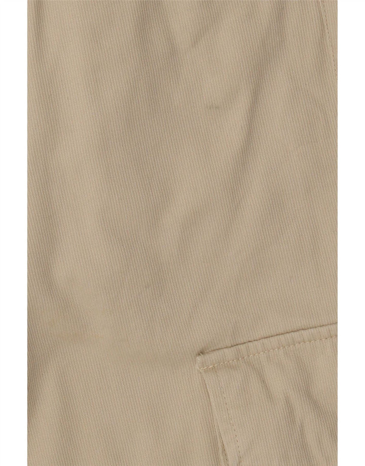 VINTAGE Mens Cargo Shorts W34 Large  Beige Cotton Vintage Vintage and Second-Hand Vintage from Messina Hembry 