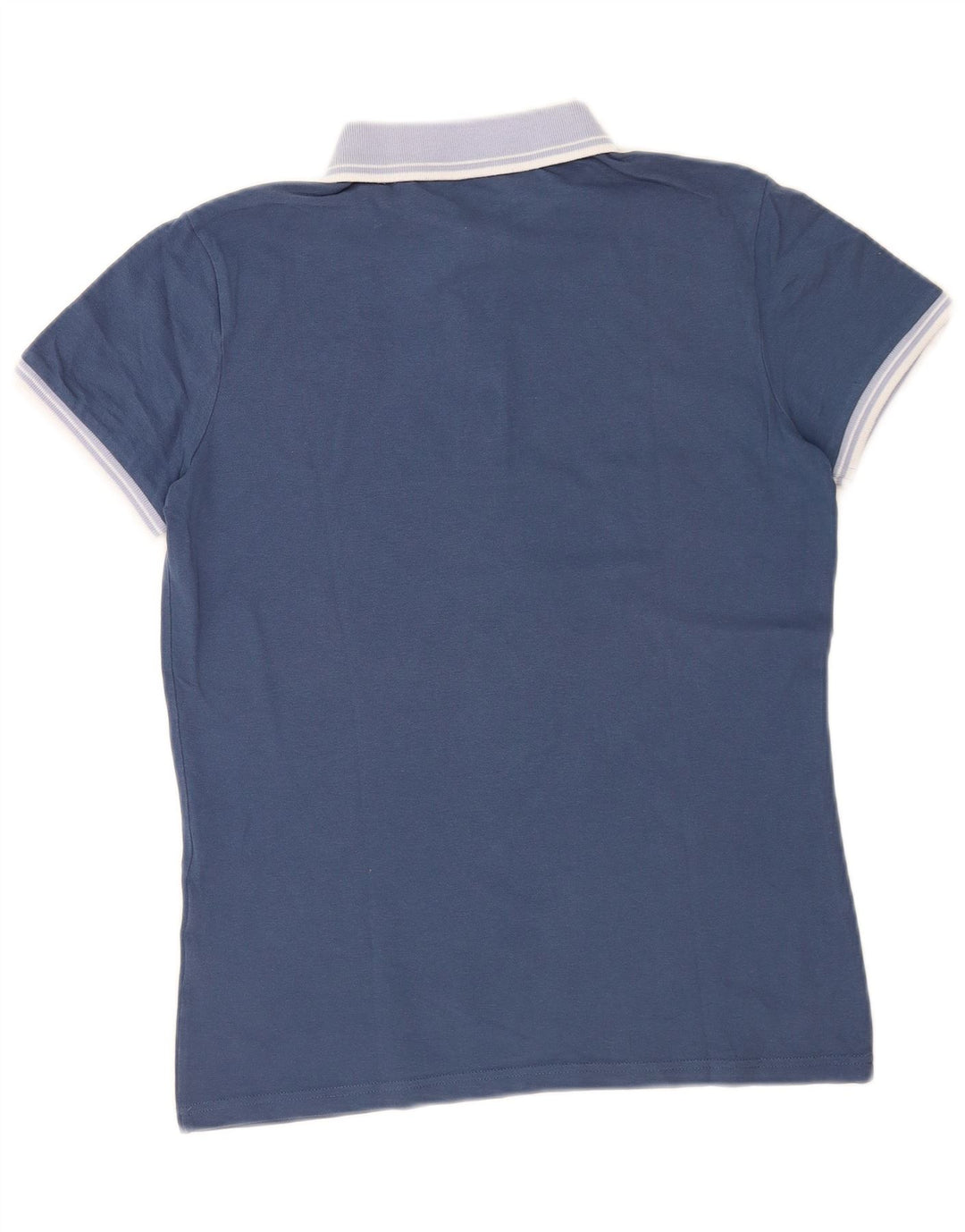 Polo Kappa da uomo piccola blu color block
