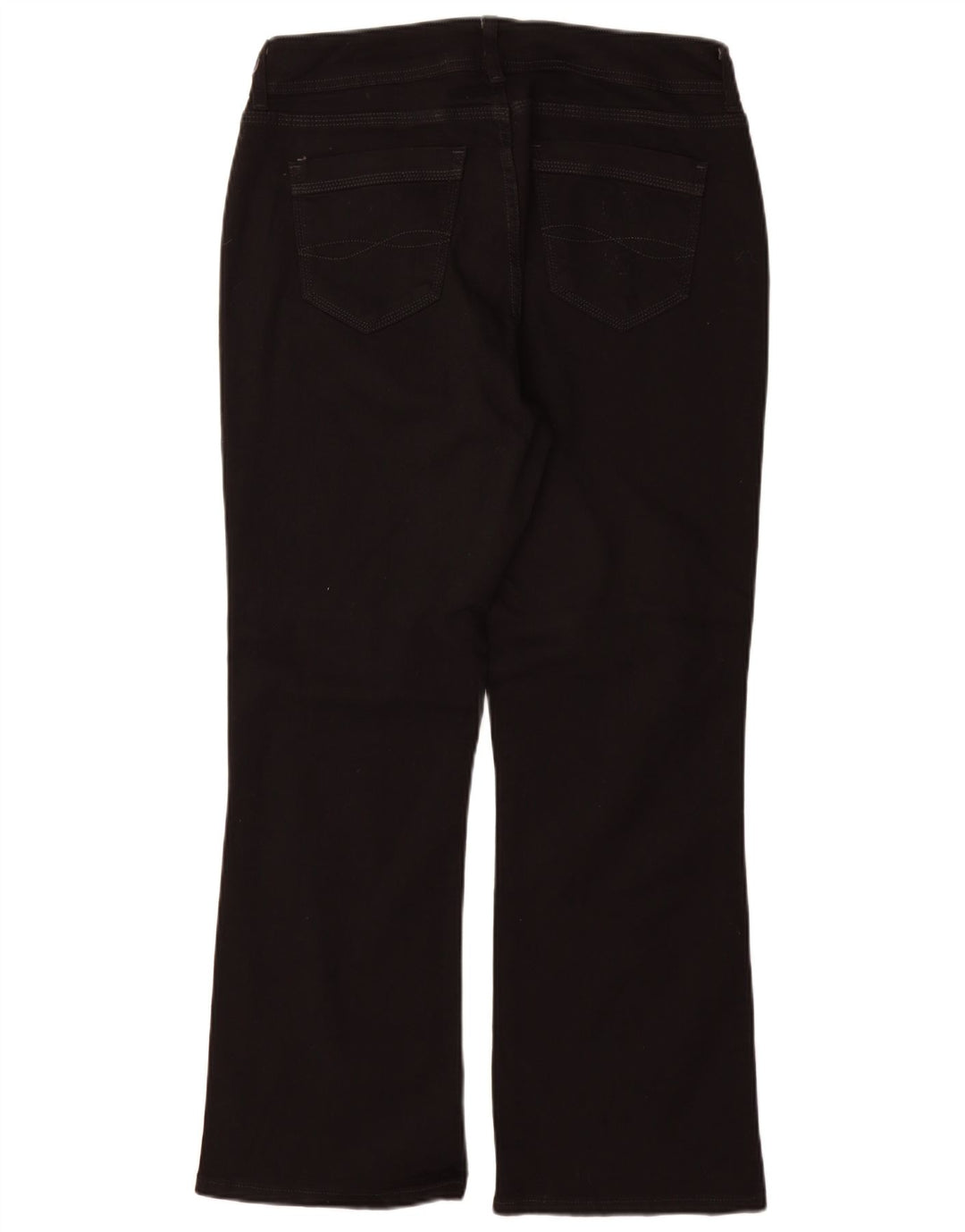 Lee Womens Slender Bootcut Jeans US 16 2XL W34 L30 Black Cotton