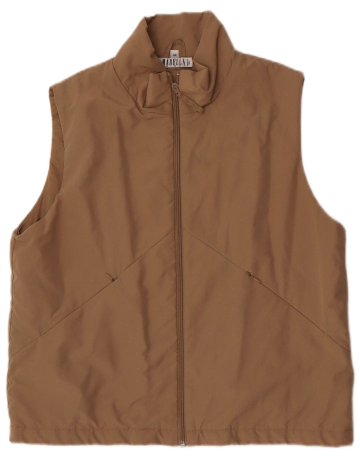 Gilet Donna Marella IT 44 Marrone Medio Poliestere