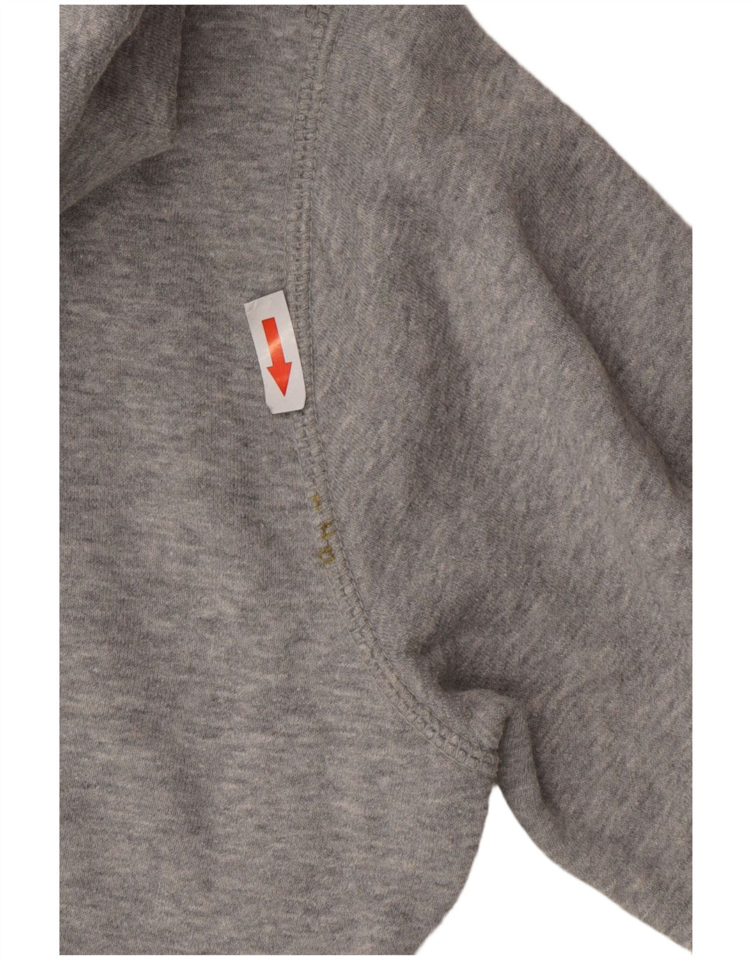 Nike Mens Graphic Hoodie Jumper Medium Grey Cotton