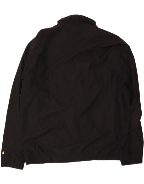 Giacca sportiva da uomo Champion 3XL nera in poliestere